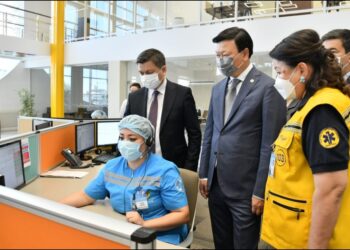 АРНАЙЫ ІССАПАРМЕН МИНИСТР КЕЛДІ