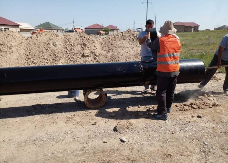 КОММУНАЛДЫҚ ИНФРАҚҰРЫЛЫМ МӘСЕЛЕСІ ШЕШІЛУДЕ