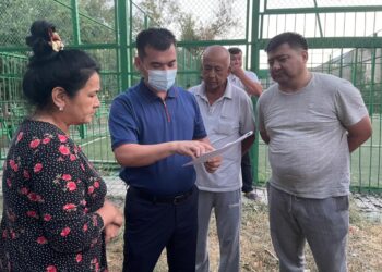 56 КӨПҚАБАТТЫ ҮЙДІҢ АУЛАСЫ АБАТТАНДЫРЫЛАДЫ