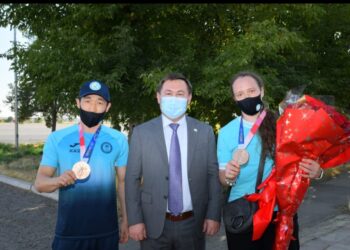 Олимпиада ойындарының жүлдегерлерін жерлестері зор қошеметпен қарсы алды