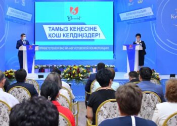 М.ӘЙТЕНОВ: БҮГІН МЕКТЕБІНЕ ҮЛЕС ҚОСҚАН БАЛА, ЕРТЕҢ ЕЛІНЕ ҚЫЗМЕТ ЕТЕДІ