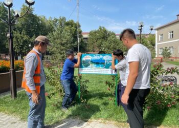 ТАЗАЛЫҚҚА ШАҚЫРАТЫН ТАҚТАЙШАЛАР ОРНАТЫЛДЫ