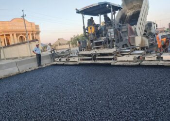 А-2 Автомобиль жолын қайта құру бойынша жұмыстар атқарылуда