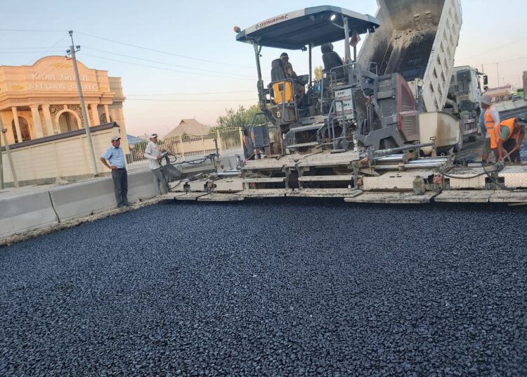 А-2 Автомобиль жолын қайта құру бойынша жұмыстар атқарылуда