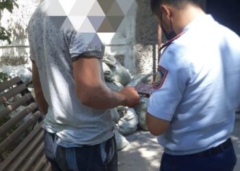 Абаттандыру қағидасын бұзған азаматқа әкімшілік шара көрілді