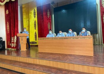 Шымкентте колледж студенттеріне дәріс өткізілді