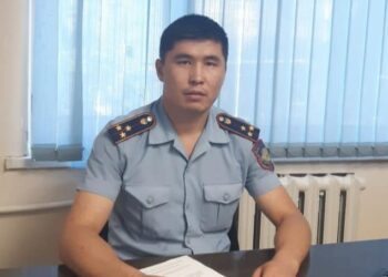 Өз жұмысын сүйетін полицей – Мейіржан Камал
