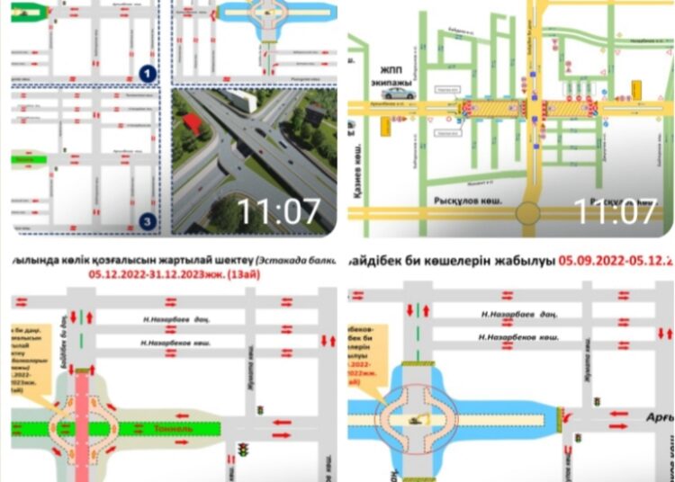 ШЫМКЕНТТЕ 5 ҚАҢТАРДА ЖАҢА ЖОЛАЙРЫҚ ҚҰРЫЛЫСЫ БАСТАЛАДЫ