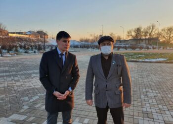 ШЫМКЕНТ: ЖАҢА САЯБАҚТА КӨШПЕЛІ ШАРА ӨТТІ