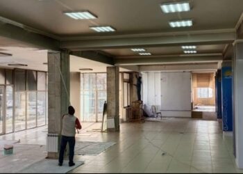 ШЫМКЕНТТЕ ЖАППАЙ ТӘРТІПСІЗДІКТЕН БОЛҒАН ЗАЛАЛ ҚАЛПЫНА КЕЛТІРІЛУДЕ