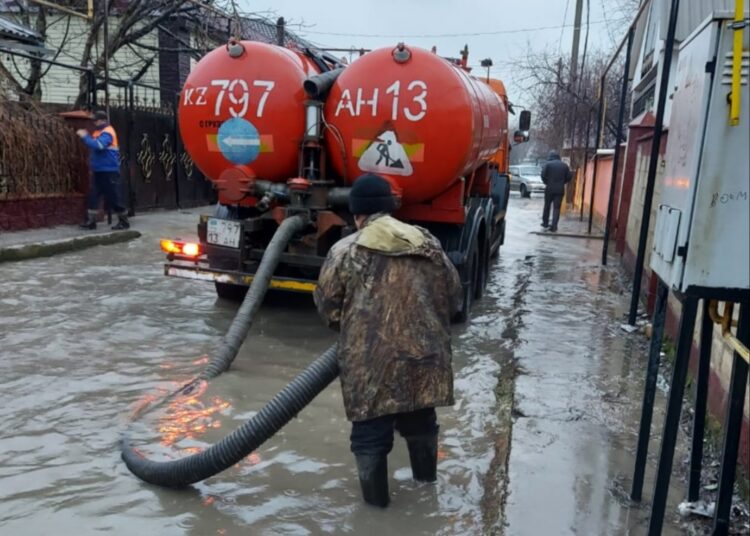 СУ БАСУ ҚАУПІ ТӨНГЕН АЙМАҚТАР БАҚЫЛАУДА