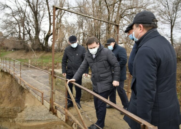 ЕКІ АУДАНДЫ ЖАЛҒАП ТҰРҒАН КӨПІР ҚАЙТА ҚАЛЫПҚА КЕЛТІРІЛЕДІ