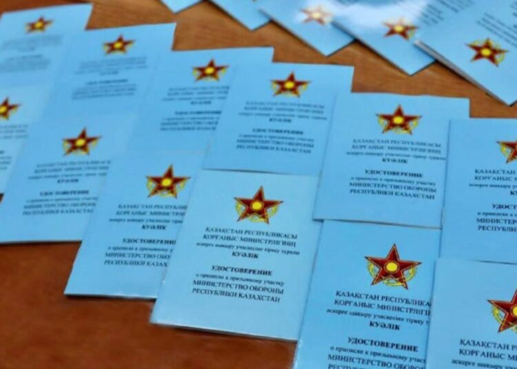 Шымкентте әскерге шақыру учаскелеріне тіркеу басталды