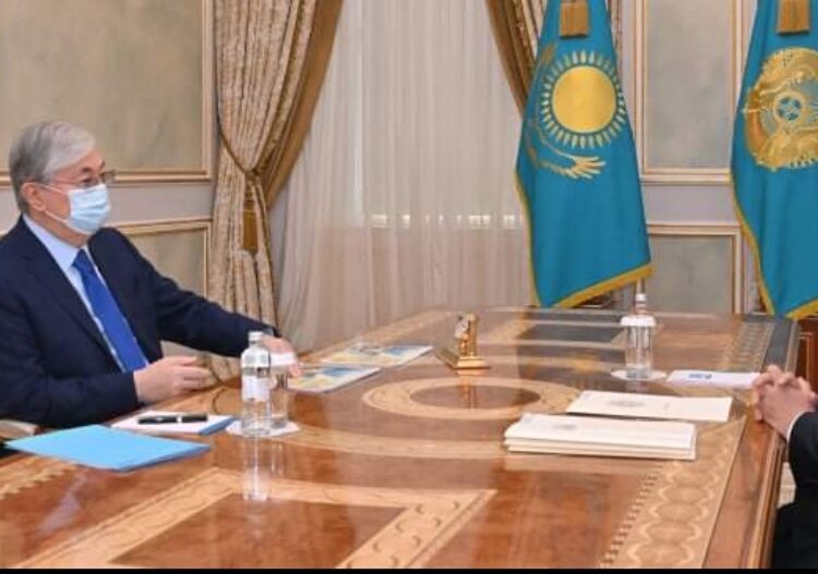 МЕМЛЕКЕТ БАСШЫСЫ ТҮРКІСТАН ОБЛЫСЫНЫҢ ӘКІМІ ӨМІРЗАҚ ШӨКЕЕВТІ ҚАБЫЛДАДЫ