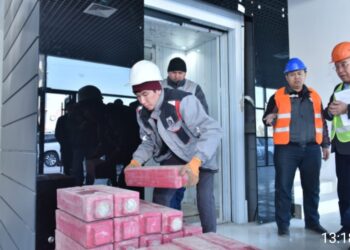 ЖАҢА НЫСАНДАРДЫҢ ЛИФТІЛЕРІ ТЕКСЕРІЛДІ