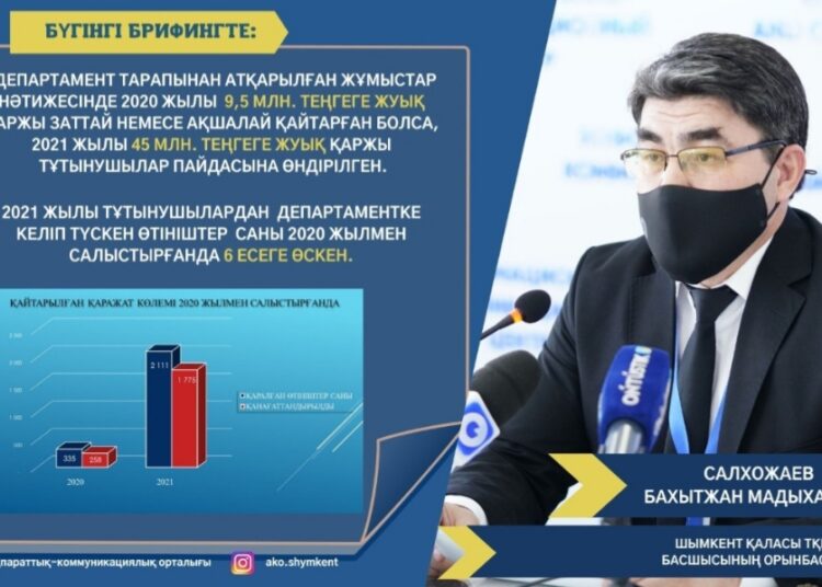 ШЫМКЕНТ: ТҰТЫНУШЫЛАР ЕИС Е-TUTYNUSHY ЖҮЙЕСІНЕ ТІРКЕЛІП, ӨЗ ҚҰҚЫҚТАРЫН ҚОРҒАЙ АЛАДЫ