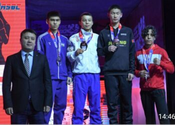 ЖАС БОКСШЫЛАР АЗИЯ ЧЕМПИОНАТЫНЫҢ ЖҮЛДЕГЕРІ АТАНДЫ.