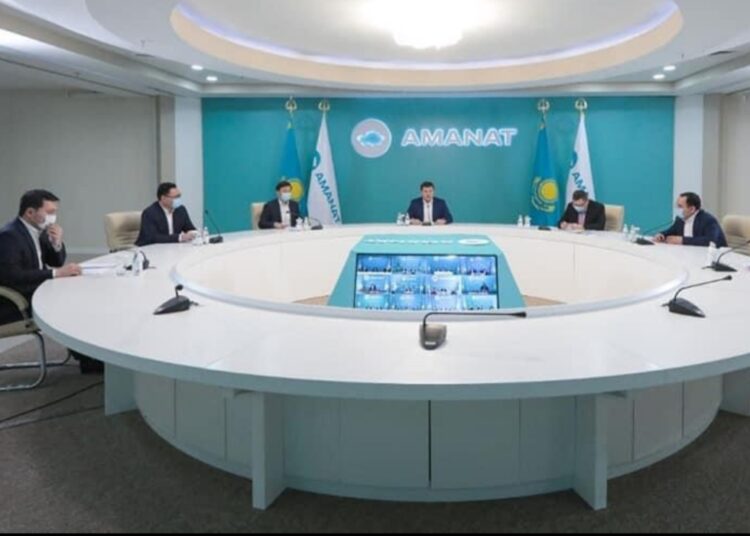 AMANAT партиясы Президент Жолдауын қолдап, мәлімдеме жасады