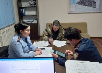 ПРОФИЛАКТИКАЛЫҚ ІС-ШАРАЛАР ЖҮРГІЗІЛІП ЖАТЫР