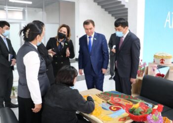 «TEN QOGAM» әлеуметтік қолдау орталығының жұмысымен танысты