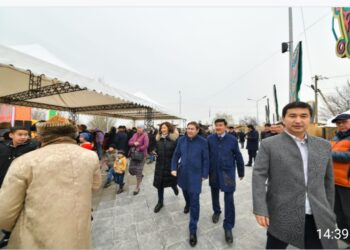 ШЫМКЕНТТЕ «НАУРЫЗ-ДУМАН» МЕРЕКЕЛІК ШАРАСЫ ӨТТІ