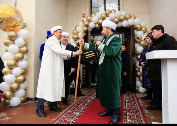 ТҮРКІСТАН: ТӨЛЕБИ АУДАНЫНДА «ҚОЖАМЖАР БИ» АТЫНДАҒЫ ЖАҢА МЕШІТ АШЫЛДЫ