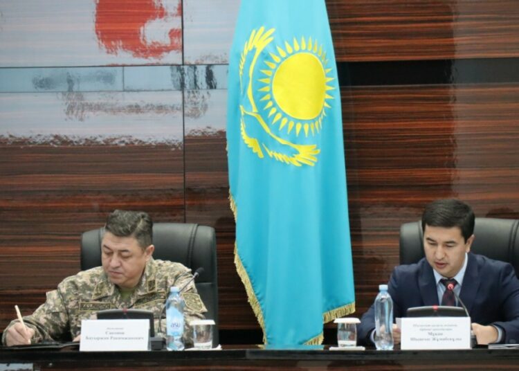 Шымкентте жұмылдыру жаттығулары өтті