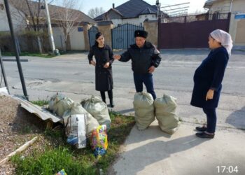 ТАЗАЛЫҚҚА ӘРБІР АДАМ ЖАУАПТЫ