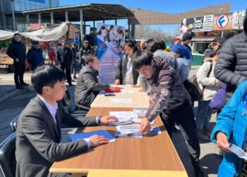 «АЙНА» БАЗАРЫНДА БОС ЖҰМЫС ОРЫНДАРЫ ЖӘРМЕҢКЕСІ ӨТТІ✅