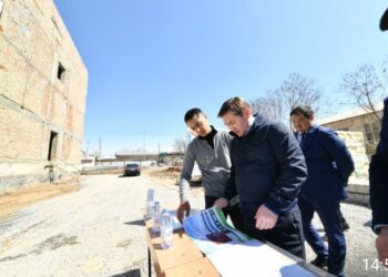 ҚАЛА ӘКІМІ СПОРТ МЕКТЕБІНІҢ ҚҰРЫЛЫСЫМЕН ТАНЫСТЫ