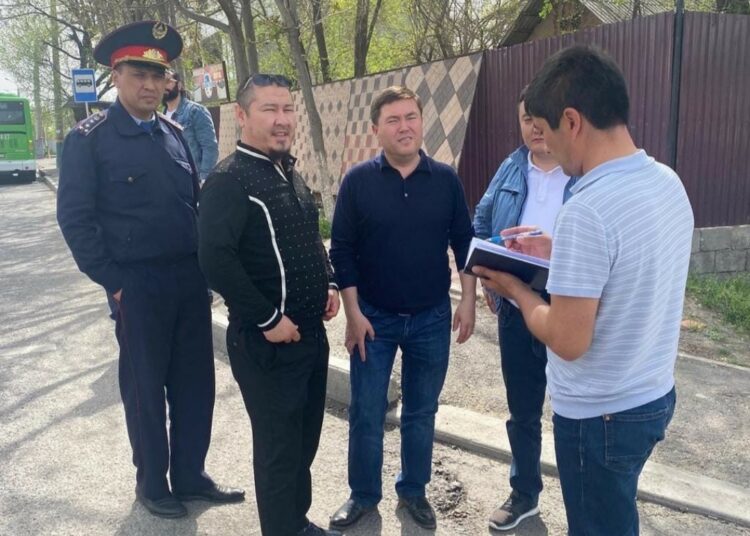 ЖОЛ БЕЛГІЛЕРІНЕ ҚАТЫСТЫ ЗЕРДЕЛЕУ ЖҰМЫСТАРЫ ЖҮРГІЗІЛДІ