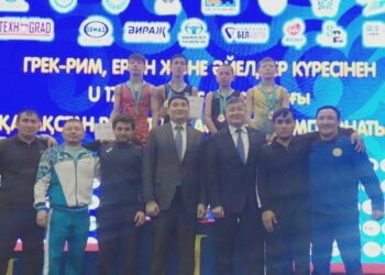 ЕРКІН КҮРЕСТЕН ТҮРКІСТАНДЫҚ ЖАСӨСПІРІМДЕР ЕЛ ЧЕМПИОНАТЫНДА ТОП ЖАРДЫ