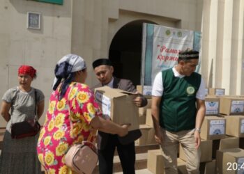 ШЫМКЕНТ: Қанат Қыдырмин қайырымдылық шараға қатысты