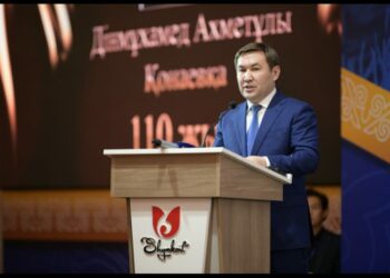 ШЫМКЕНТТЕ Д.ҚОНАЕВТЫҢ 110 ЖЫЛДЫҒЫНА ОРАЙ САЛТАНАТТЫ ЖИЫН ӨТТІ