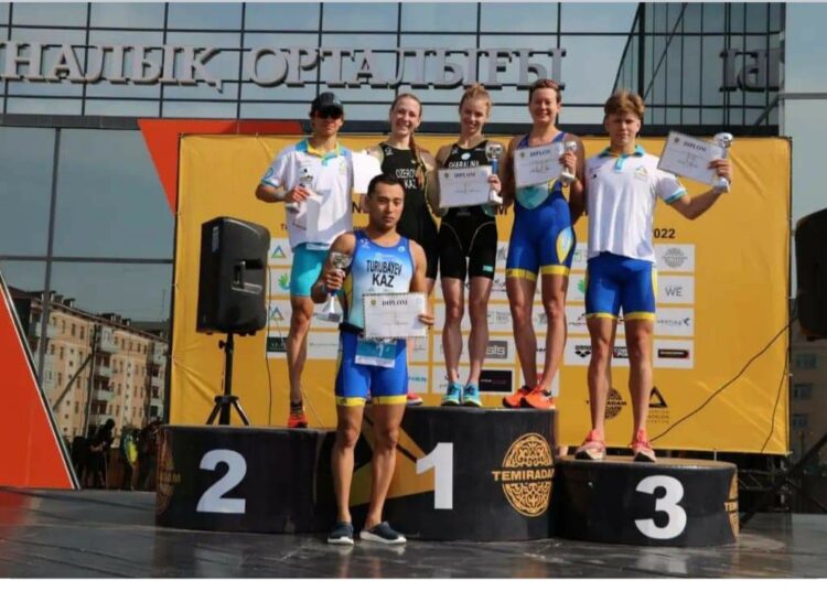 ТҮРКІСТАНДА ТРИАТЛОННАН ҚАЗАҚСТАН КУБОГЫ ӨТІП ЖАТЫР