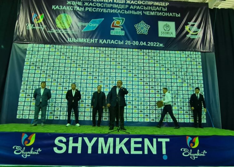 ШЫМКЕНТТЕ ҚАЗАҚ КҮРЕСІНЕН ЕЛ БІРІНШІЛІГІ ӨТУДЕ!