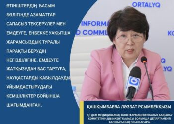 ШЫМКЕНТ: «DARIKZ» ЭЛЕКТРОНДЫҚ ҚОСЫМШАСЫ АРҚЫЛЫ ДӘРІ-ДӘРМЕКТІҢ ШЕКТІ БАҒАСЫН БІЛУГЕ БОЛАДЫ