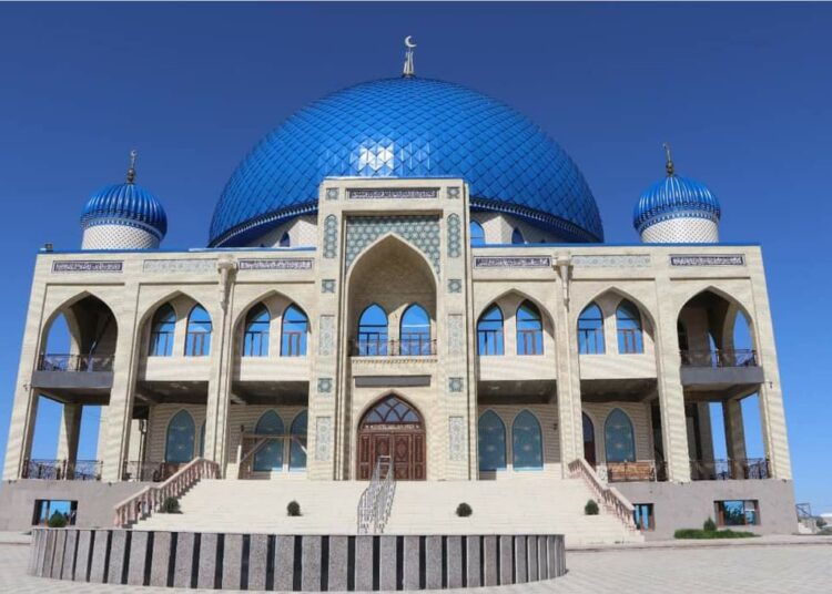 ТҮРКІСТАН: КЕНТАУДА ҮШ МЫҢ АДАМҒА АРНАЛҒАН МЕШІТ САЛЫНЫП ЖАТЫР