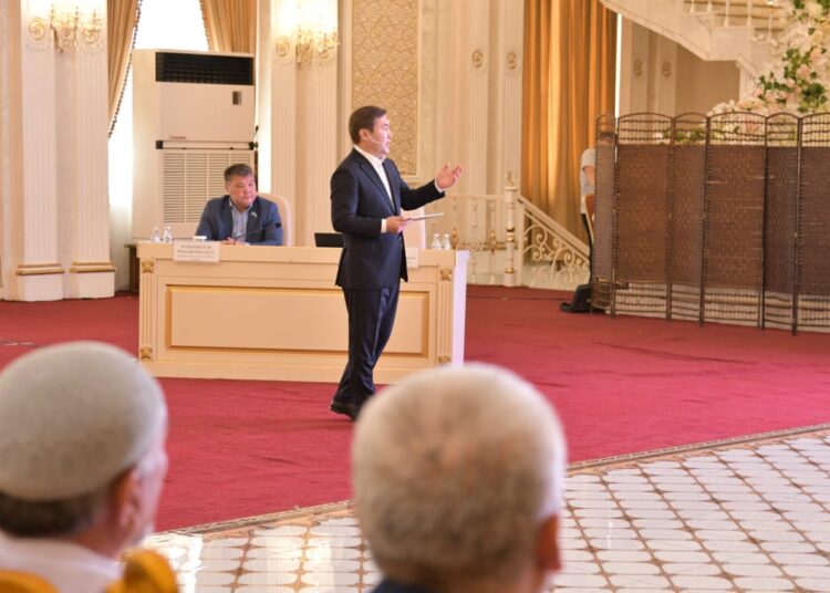 ДОСТЫҚ ШАҒЫН АУДАНЫНДА КӘРІЗ ЖҮЙЕСІНІҢ ҚҰРЫЛЫСЫ ЖҮРУДЕ