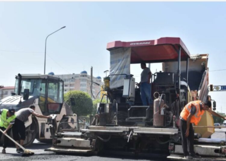 ШЫМКЕНТТЕГІ МАГИСТРАЛЬДІ КӨШЕЛЕРДІҢ 95 ПАЙЫЗЫ АҒЫМДАҒЫ ЖӨНДЕУДЕН ӨТТІ