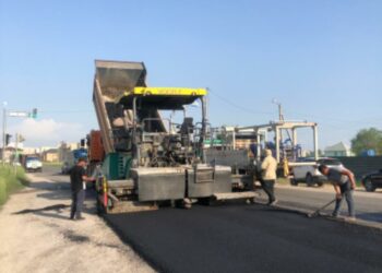 ШЫМКЕНТТЕ 1 АЙДА 14 МЫҢ МЕТР КВАДРАТ АСФАЛЬТ ТӨСЕЛІП, 41 КӨШЕДЕ КҮТІП ҰСТАУ ЖҰМЫСТАРЫ ЖҮРГІЗІЛДІ