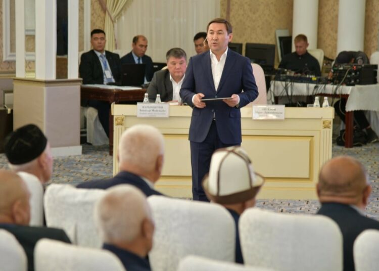 М.ӘЙТЕНОВ ЕҢБЕКШІ АУДАНЫ ТҰРҒЫНДАРЫМЕН КЕЗДЕСТІ