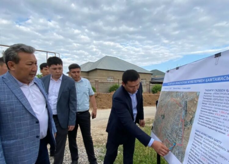 ТАССАЙ ЕЛДІ МЕКЕНІН ИНФРАҚҰРЫЛЫММЕН ҚАМТУ ҚҰРЫЛЫСЫ ЖАЛҒАСУДА