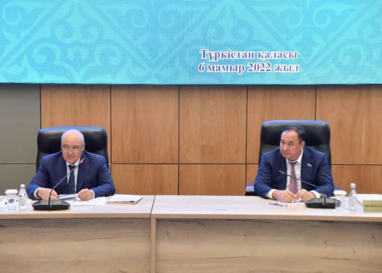 Ө.ШӨКЕЕВ: «БӘРІМІЗДІҢ МАҚСАТЫМЫЗ – ТҮРКІСТАН ӨҢІРІНІҢ ДАМУЫНА ҮЛЕС ҚОСУ»