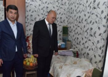 ҚАЛА ӘКІМІНІҢ БІРІНШІ ОРЫНБАСАРЫ ҰОС АРДАГЕРІНЕ ҚҰРМЕТ КӨРСЕТТІ