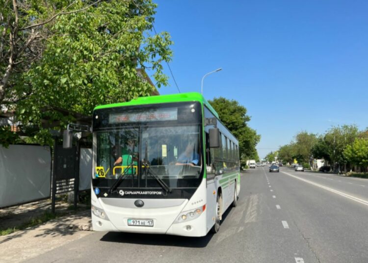 №26 БАҒЫТТАҒЫ АВТОБУСТАР ЖАҢАЛАНДЫ