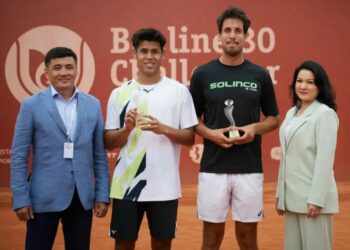 ШЫМКЕНТТЕ ҮЛКЕН ТЕННИСТЕН ХАЛЫҚАРАЛЫҚ ТУРНИР ӨТТІ