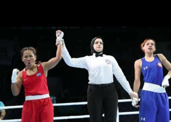 ӘЛЕМ ЧЕМПИОНАТЫ: ШЫМКЕНТТІК БОКСШЫ ЖАРТЫЛАЙ ФИНАЛДА ӨНЕР КӨРСЕТЕДІ