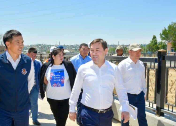 ШЫМКЕНТ ӘКІМІ ҚОНАЕВ ДАҢҒЫЛЫ ЖАЛҒАСЫНЫҢ ҚҰРЫЛЫС БАРЫСЫН АРАЛАДЫ