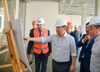 ҚАЛА ӘКІМІ ALAN» ХАЛЫҚАРАЛЫҚ МЕКТЕБІНІҢ ҚҰРЫЛЫСЫМЕН ТАНЫСТЫ